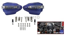 For Royal Enfield New Himalayan 450 Tinted Blue Color Hand Guard Kit - SPAREZO